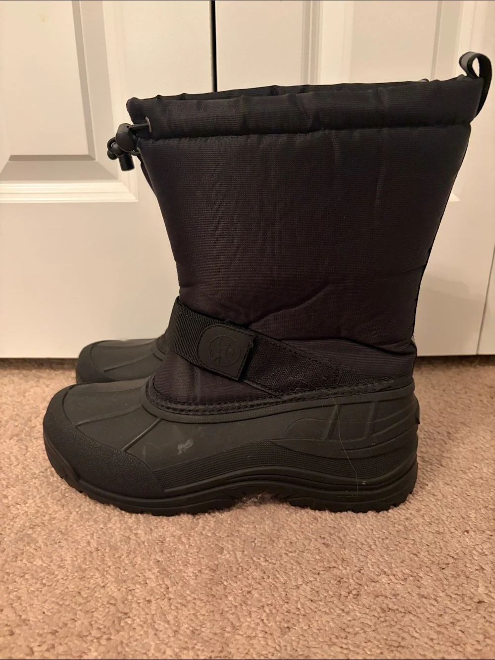 3M Thinsulate Black Men's Rain & Snow Boots
